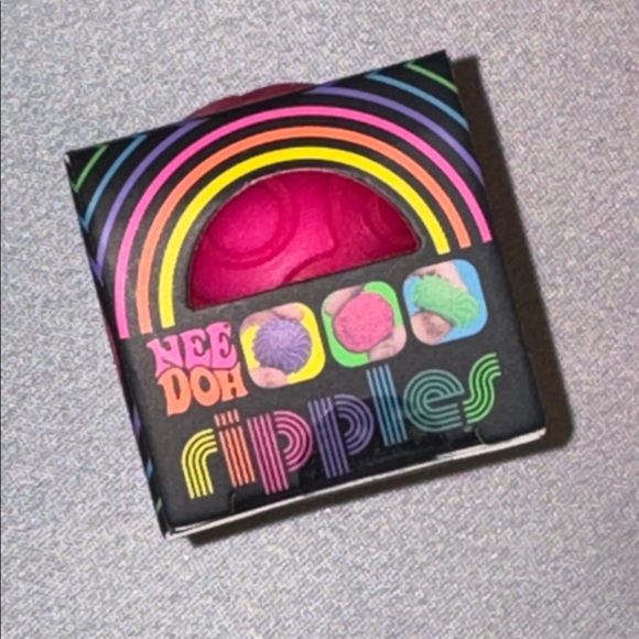 Needoh Other - Mini Needoh Pink Ripples Squishy